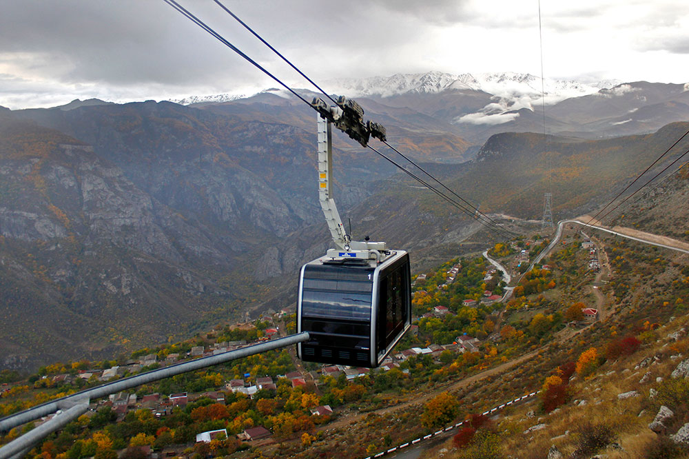 DAY 6. Goris-Khndzoresk-Wings of Tatev-Selim Caravanserai-Sevan