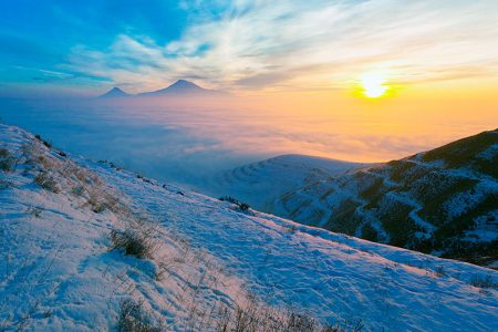 Frozen Landscapes in Armenia