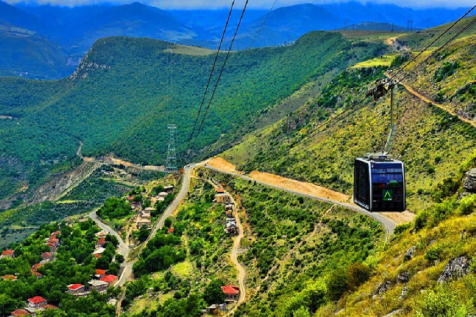 DAY 5. Yerevan-Noravank-Jermuk Watrfall-Tatev Monastery-Wings of Tatev-Yerevan